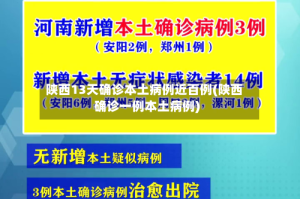 陕西13天确诊本土病例近百例(陕西确诊一例本土病例)