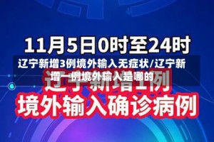 辽宁新增3例境外输入无症状/辽宁新增一例境外输入是哪的