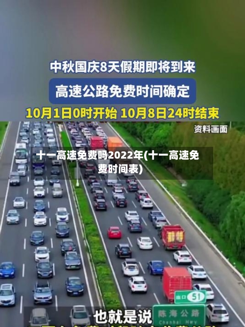 十一高速免费吗2022年(十一高速免费时间表)-第1张图片