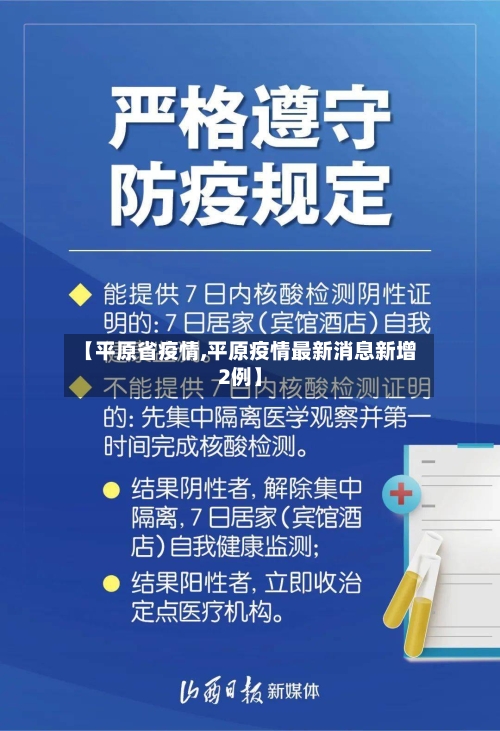 【平原省疫情,平原疫情最新消息新增2例】-第1张图片