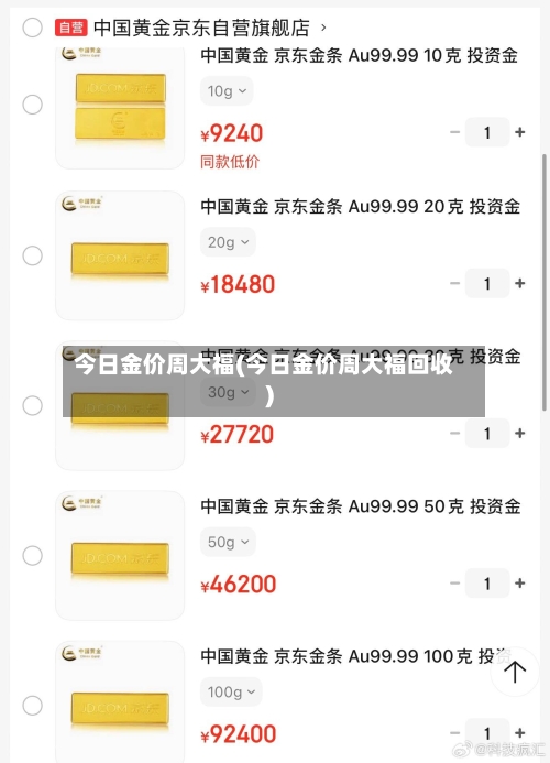 今日金价周大福(今日金价周大福回收)-第1张图片