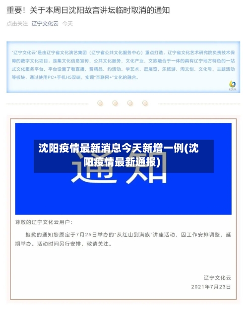 沈阳疫情最新消息今天新增一例(沈阳疫情最新通报)-第3张图片