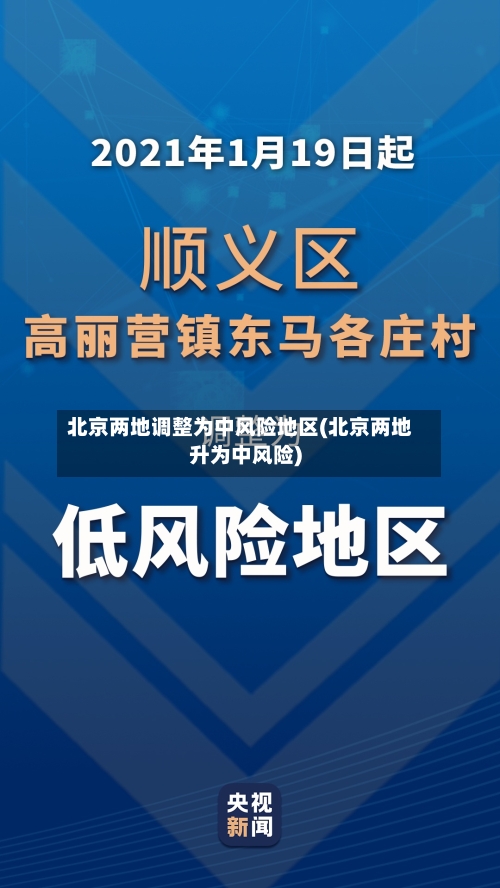 北京两地调整为中风险地区(北京两地升为中风险)-第3张图片